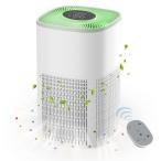25畳 空気清浄機 500万個の負イオン花粉対策＆強力浄化 空気洗浄機 小型 3段階風量調節 空気清浄器 PM2.5自動検知ライト タイマー