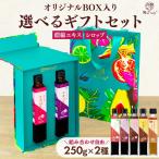 母の日 ギフト 選べる濃縮エキス&ジンジャーシロップ 250g瓶×2個ギフトセット プレゼント 御中元 御歳暮 父の日 ザクロ サンザシ ジンジャー