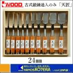 ショッピンググミ IWOOD アイウッド  小山　古式鍛錬追入のみ 「天匠」 グミ柄　24mm  〔鑿〕