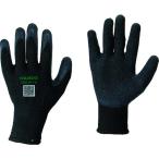 TRUSCO トラスコ　ゴム背抜き手袋　ブラック　1双入り　10ゲージ　S　TRG101-S