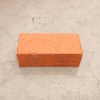 【在庫限り】レンガ ブロック レンガブロック / 新燃岳レンガ レッド 約 230×110×75mm 3220087 送料別 通常配送 / 敷石