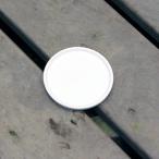 陶器鉢 植木鉢用 皿 ホワイトポット受け皿 丸型 直径11cm