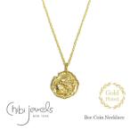 chibi jewels チビジュエルズ モロッコ 蜂 ハチ モチーフ コインネックレス メダリオン ネックレス コイン 14金仕上げ Bee Coin Necklace Gold Plated