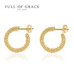 ★  FULL OF GRACE フルオブグレイス ゴールドフープピアス  Gold Hoop Earrings Gold