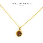 ★  FULL OF GRACE フルオブグレイス キュービックジルコニア ゴールド サークル ラウンド ネックレス  Gold Necklace Gold