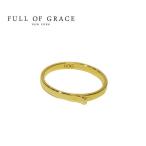 ★  FULL OF GRACE フルオブグレイス モダンコレクション ゴールド スモール シンプル リング Small Simple Ring Gold