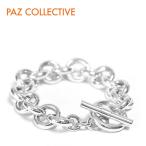 PAZ COLLECTIVE パズ コレクティブ チェーン サークル ブレスレット シルバー Cirque Bracelet Silver