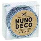 KAWAGUCHI(カワグチ) 手芸用品 NUNO DECO ヌノデコテープ ハンサムな千鳥柄 15-232