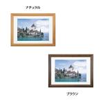 ナカバヤシ 木製写真額 A3判　ブラ�