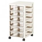 収納ケース　アプロス　B4深型6段　AP-B4-F6　アイボリー・IV