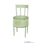 村田屋産業 ジャルダンチェアポット イエロー 5744