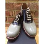 g Lad рука туфли с цветными союзками GLAD HAND x REGAL SADDLE SHOES GH-01 Gray X Black