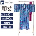 ハンガーラック ハイタイプ 幅90 耐荷重100 高さ2m パイプハンガー 洋服掛けラック 業務用 頑丈 キャスター付き 大容量 洋服 着物 組立不要 S-Class900H 日本製