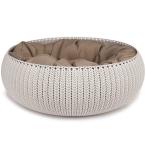 ペットベッド Curver Pet Life Style カーバーペットライフ コージーベッド クリーム