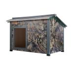 犬小屋 ニューエイジペット ecoFLEX 超大型犬用ドッグハウス Mossy Oak サーモコア2スーパーインスレーションドッグハウスXL 犬小屋 屋外 防寒