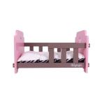 ペットベッド 台湾イビヤヤ ibiyaya イビヤヤ ペットクリブベッド ピンク×ブラウン