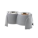 犬用 フードボウル SAVIC ベルギーサヴィッチ ペット用食器 エルゴフィーダー18ｃｍ グレージュ