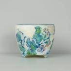  первое поколение . камень цветная роспись круг горшок бонсай горшок на данный момент товар б/у горшок 