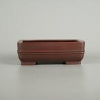 [ б/у ] бонсай горшок Tokoname прекрасный . маленький размер длинная сторона примерно 13.7cm длина person горшок средний obi грязь предмет на данный момент товар б/у горшок 