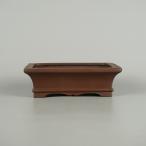 [ б/у ] бонсай горшок Tokoname гора осень маленький размер длинная сторона примерно 16.7cm длина person горшок внизу obi грязь предмет на данный момент товар б/у горшок 