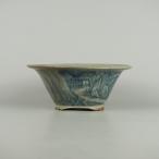 [ б/у ] бонсай горшок первое поколение . камень средний длинная сторона примерно 20.8cm круг горшок ландшафт иллюстрированная книга ... для на данный момент товар б/у горшок 