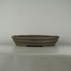 [ б/у ] бонсай горшок Tokoname дракон пик большой длинная сторона примерно 40cm круг горшок грязь предмет на данный момент товар б/у горшок 