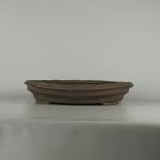 [ б/у ] бонсай горшок Tokoname дракон пик средний длинная сторона примерно 37.5cm круг горшок грязь предмет на данный момент товар б/у горшок 