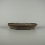 [ б/у ] бонсай горшок Tokoname дракон пик средний длинная сторона примерно 34.5cm круг горшок грязь предмет на данный момент товар б/у горшок 