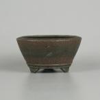 [ б/у ] бонсай горшок свет Izumi маленькая миска длинная сторона примерно 10cm круг горшок внизу obi грязь предмет мир горшок на данный момент товар б/у горшок 