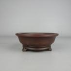 [ б/у ] бонсай горшок Tokoname прекрасный . маленький размер длинная сторона примерно 13.5cm круг горшок вне .. пара грязь предмет на данный момент товар б/у горшок 