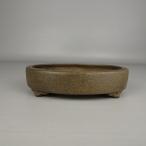 [ б/у ] бонсай горшок свет . маленький размер длинная сторона примерно 16cm эллипс горшок . пара грязь предмет на данный момент товар б/у горшок 