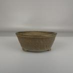 [ б/у ] бонсай горшок Kobe маленькая миска длинная сторона примерно 9.7cm круг горшок грязь горшок на данный момент товар б/у горшок 