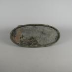 [ б/у ] водное сооружение медь водное сооружение .. есть средний длинная сторона примерно 29.2cm эллипс медь запись маленький штамп горшок камень суйсеки бонсай ваза для цветов медный на данный момент товар б/у 