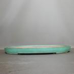 [ б/у ] бонсай горшок Tokoname гора . структура . лодка большой длинная сторона примерно 54.8cm эллипс горшок глазурь на данный момент товар б/у горшок 