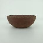 [ б/у ] бонсай горшок . документ обжиг в печи маленький размер длинная сторона примерно 10.5cm круг горшок грязь предмет на данный момент товар б/у горшок 