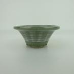 [ б/у ] бонсай горшок .. маленькая миска длинная сторона примерно 8.5cm круг горшок . узор на данный момент товар б/у горшок 