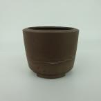 [ б/у ] бонсай горшок Tokoname Британия Akira маленькая миска длинная сторона примерно 7.8cm круг горшок грязь предмет на данный момент товар б/у горшок 