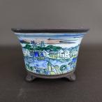  бонсай горшок .. Edo Япония . круг горшок 