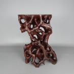 [ б/у ] стенд для вазы корень стол высота примерно 38.7cm орнамент шт. орнамент шт. цветок орнамент из дерева маленький товар стол бонсай шт. на данный момент товар б/у 