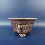 [ б/у ] бонсай горшок ... структура маленький размер длинная сторона примерно 11.1cm круг горшок отходит гравюра глазурь на данный момент товар б/у горшок 