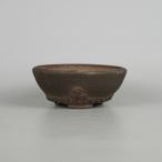 [ б/у ] бонсай горшок радуга flat дешево радуга Izumi маленький размер длинная сторона примерно 10cm круг горшок шпилька удар грязь предмет на данный момент товар б/у горшок 