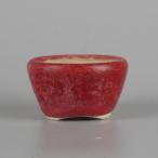 [ б/у ] бонсай горшок прекрасный . маленькая миска длинная сторона примерно 6.2cm круг горшок глазурь на данный момент товар б/у горшок 