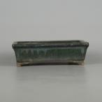 [ б/у ] бонсай горшок . магазин гора маленький размер длинная сторона примерно 12.5cm длина person горшок . есть глазурь на данный момент товар б/у горшок 