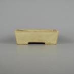 [ б/у ] бонсай горшок Tokoname гора . длинная сторона примерно 13.8cm длина person горшок глазурь на данный момент товар б/у горшок 