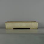 [ б/у ] бонсай горшок Tokoname гора . структура средний длинная сторона примерно 37.2cm длина person горшок глазурь на данный момент товар б/у горшок 