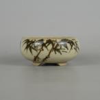 [ б/у ] бонсай горшок ... маленькая миска длинная сторона примерно 7.5cm круг горшок бамбук .. документ .. для на данный момент товар б/у горшок 