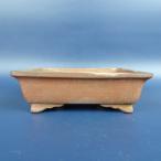 [ б/у ] бонсай горшок средний . маленький размер длинная сторона примерно 12cm длина person горшок вне . грязь горшок на данный момент товар б/у горшок 