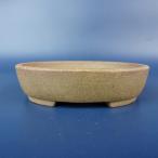 [ б/у ] бонсай горшок документ гора маленькая миска длинная сторона примерно 8.8cm эллипс горшок грязь горшок на данный момент товар б/у горшок 