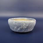 [ б/у ] бонсай горшок . гора маленькая миска длинная сторона примерно 6.2cm круг горшок глазурь на данный момент товар б/у горшок 