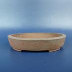 [ б/у ] бонсай горшок .. превосходящий . маленькая миска длинная сторона примерно 8cm эллипс горшок грязь горшок на данный момент товар б/у горшок 